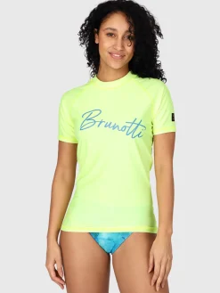Sale Brunotti Linno Dames Rashguard | Geel