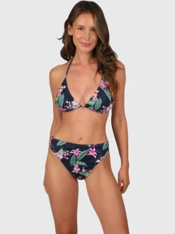 Online Brunotti Lollypop-Tropicana Dames Triangel Bikini Set | Indigo Blue