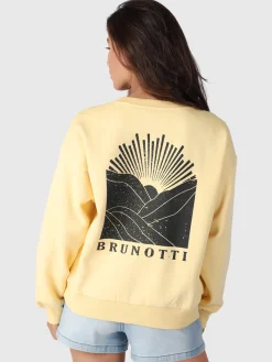 Best Brunotti Loreta-R Dames Sweater | Geel
