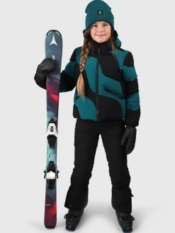 Fashion Brunotti Marbley Meisjes Puffer Ski Jas | Ever Green