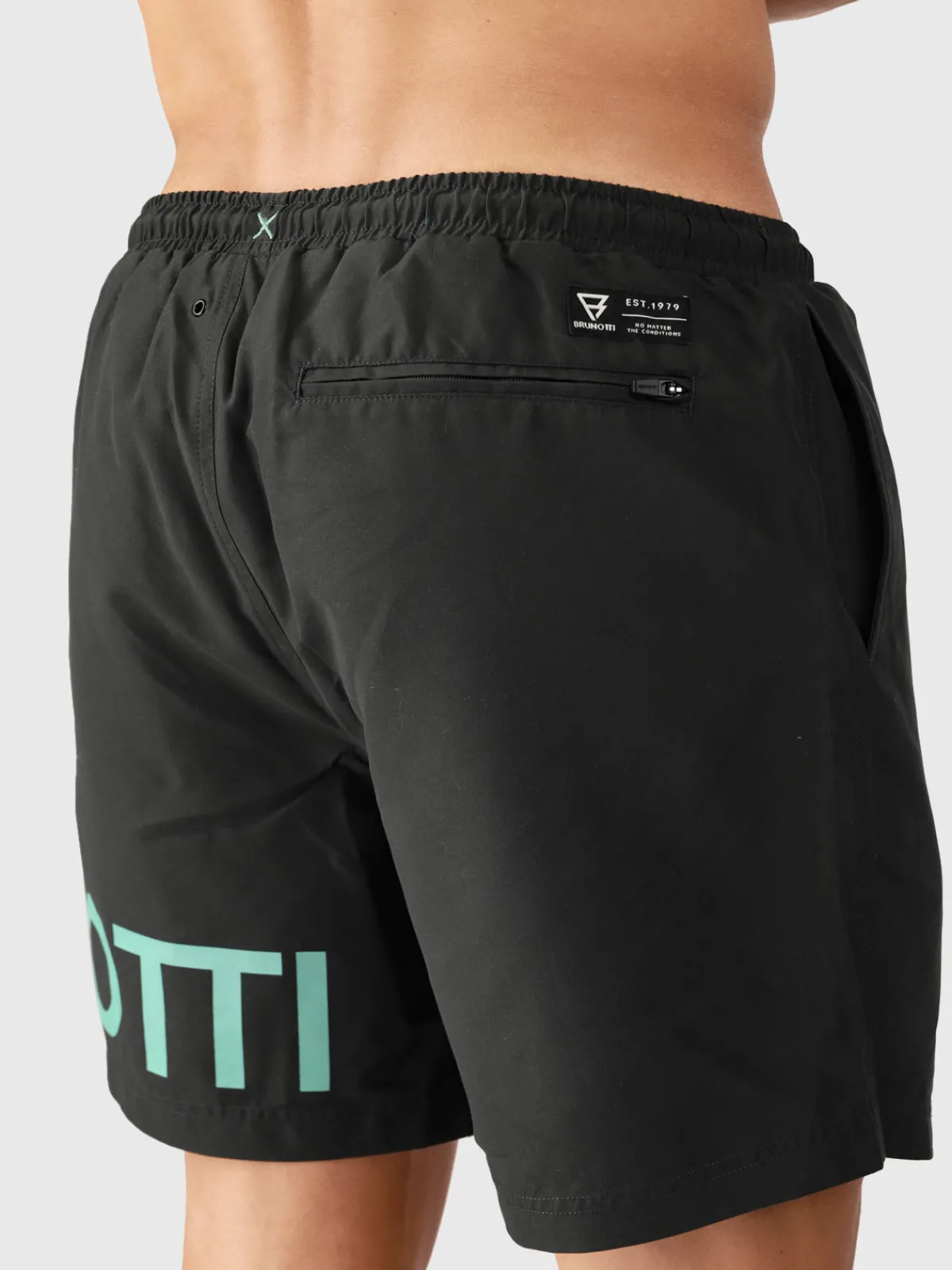 Best Brunotti Marinas Heren Zwemshort | Pirate Black PirateBlack