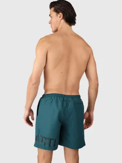 Hot Brunotti Marinas Men Swim Shorts | Fuel Green FuelGreen