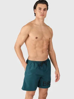 Hot Brunotti Marinas Men Swim Shorts | Fuel Green FuelGreen