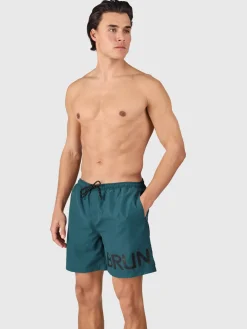 Hot Brunotti Marinas Men Swim Shorts | Fuel Green FuelGreen