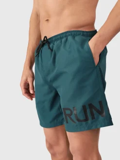 Hot Brunotti Marinas Men Swim Shorts | Fuel Green FuelGreen