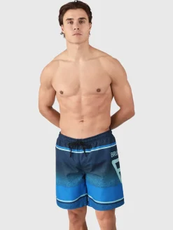 Discount Brunotti Maros Heren Zwemshort | Neon Blue