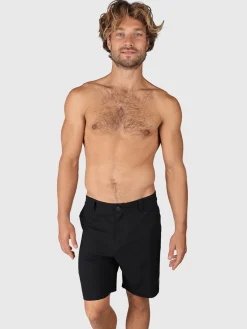 Outlet Brunotti Marret Heren Hybrid Short | Zwart