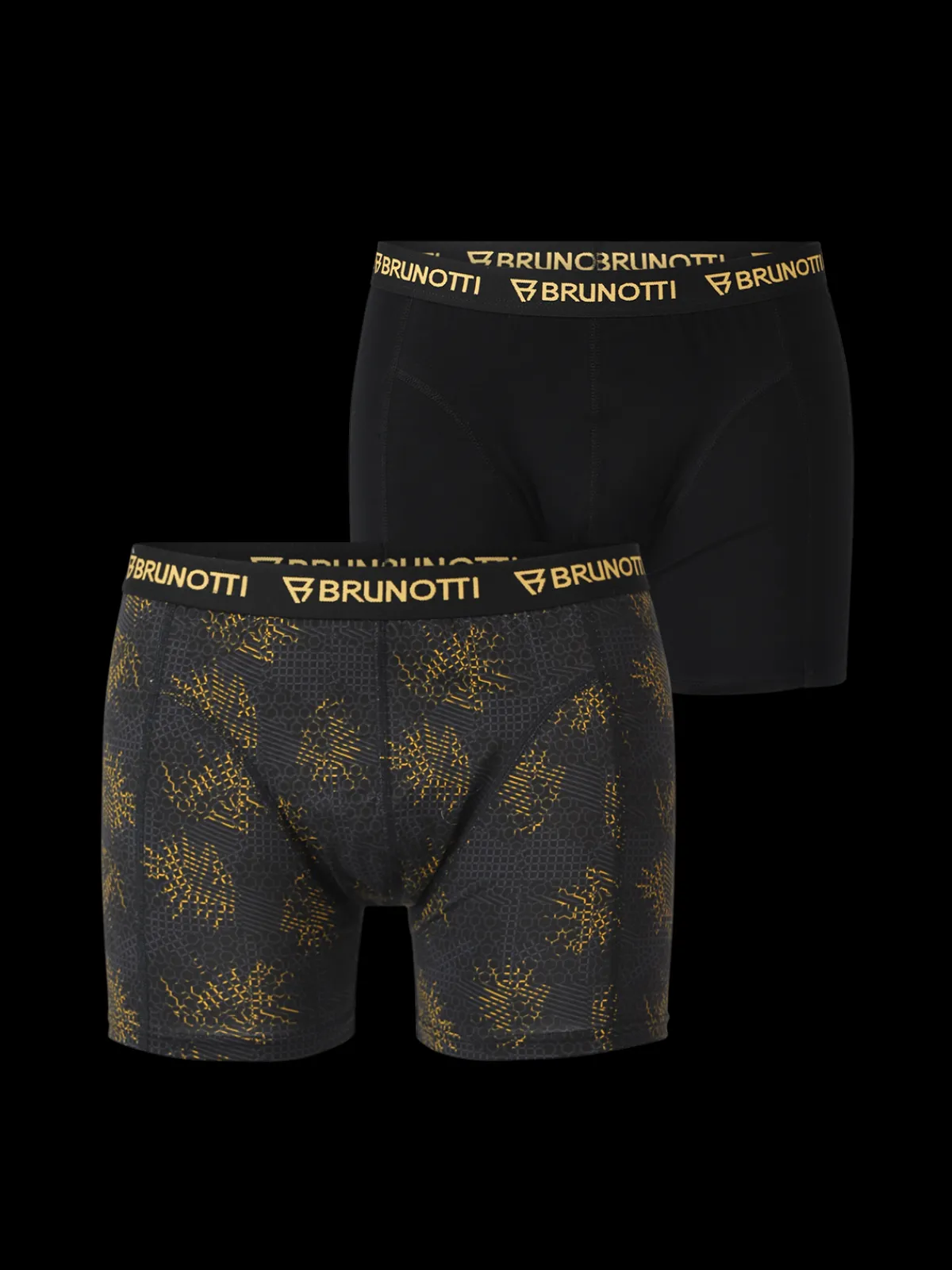Sale Brunotti Mees 2-Pack Heren Boxershorts | Grijs