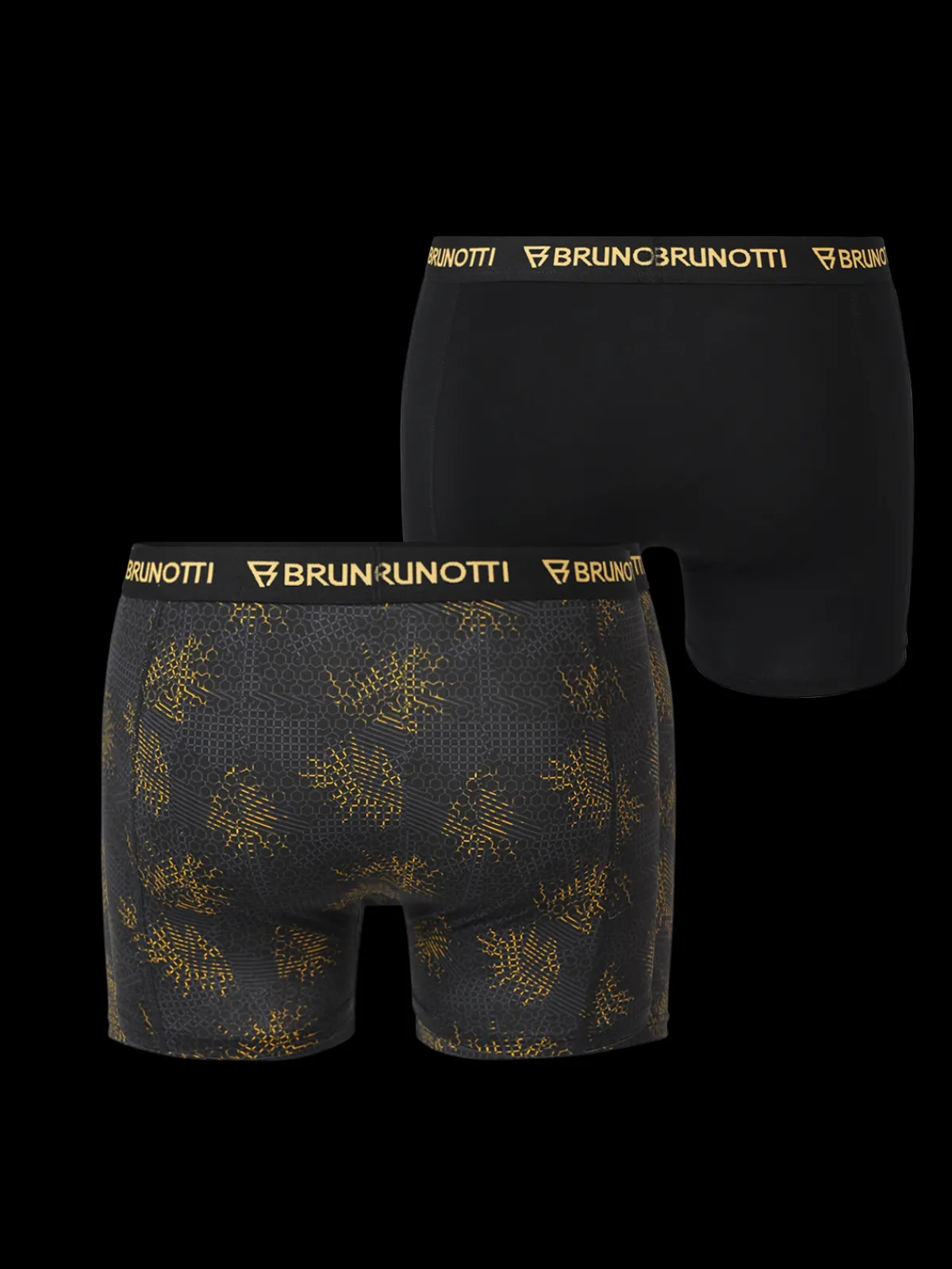 Sale Brunotti Mees 2-Pack Heren Boxershorts | Grijs