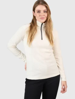 Best Brunotti Misma Dames Fleece | White Foam WhiteFoamWhite