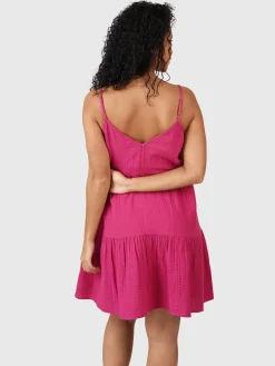 Online Brunotti Morgan Dames Jurk | Magenta Pink