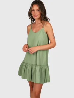 Outlet Brunotti Nami Dames Jurk | Eucalyptus