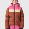 Clearance Brunotti Niagony Meisjes Puffer Ski Jas | Bruin