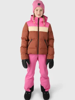 Clearance Brunotti Niagony Meisjes Puffer Ski Jas | Bruin