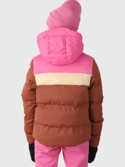 Clearance Brunotti Niagony Meisjes Puffer Ski Jas | Bruin