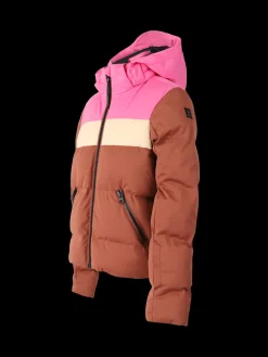 Clearance Brunotti Niagony Meisjes Puffer Ski Jas | Bruin