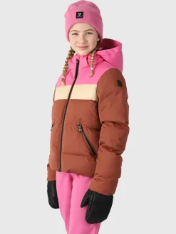 Clearance Brunotti Niagony Meisjes Puffer Ski Jas | Bruin