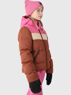 Clearance Brunotti Niagony Meisjes Puffer Ski Jas | Bruin