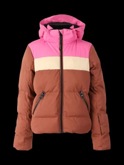 Clearance Brunotti Niagony Meisjes Puffer Ski Jas | Bruin