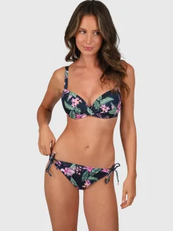 Best Brunotti Nolestina-Tropicana Dames Bikinibroekje | Indigo Blue ClubTropicanaIndigoBlue