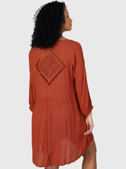 Outlet Brunotti Olivia Dames Tuniek | Bruin