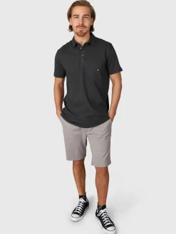 Hot Brunotti Palotje Heren Polo | Grijs Zwart