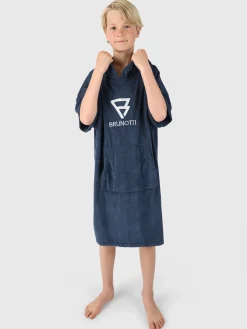 Outlet Brunotti Panchia Junior Poncho | Donker Blauw