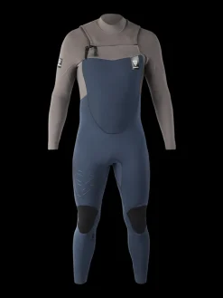 Clearance Brunotti Radiance Fullsuit 4/3mm Heren Wetsuit | Blauw BlauwenGrijs
