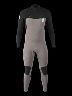 Outlet Brunotti Radiance Fullsuit 4/3mm Heren Wetsuit | Grijs