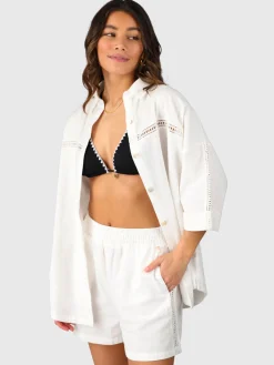Clearance Brunotti Riley Damen Blouse | Cream
