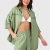 Hot Brunotti Riley Dames Blouse | Eucalyptus