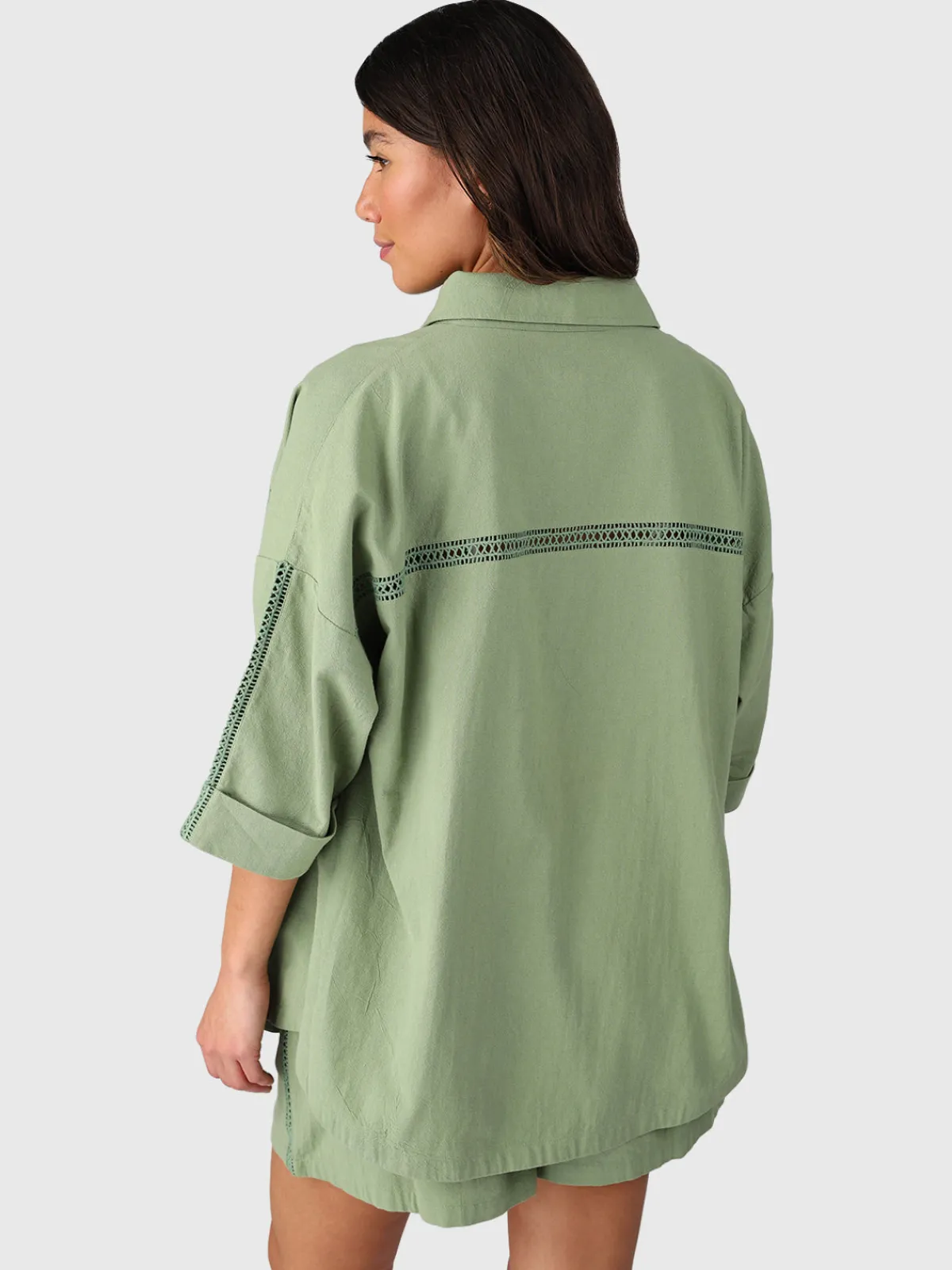 Hot Brunotti Riley Dames Blouse | Eucalyptus