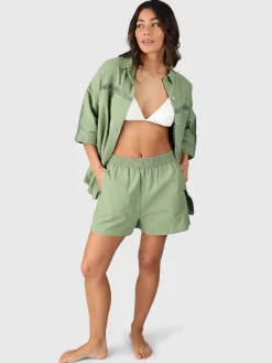 Hot Brunotti Riley Dames Blouse | Eucalyptus