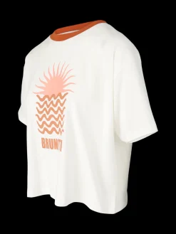 Hot Brunotti Saeda Dames Boxy T-shirt | Snow