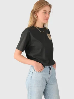 Fashion Brunotti Seaya-Swirl Dames T-shirt | Pirate Black