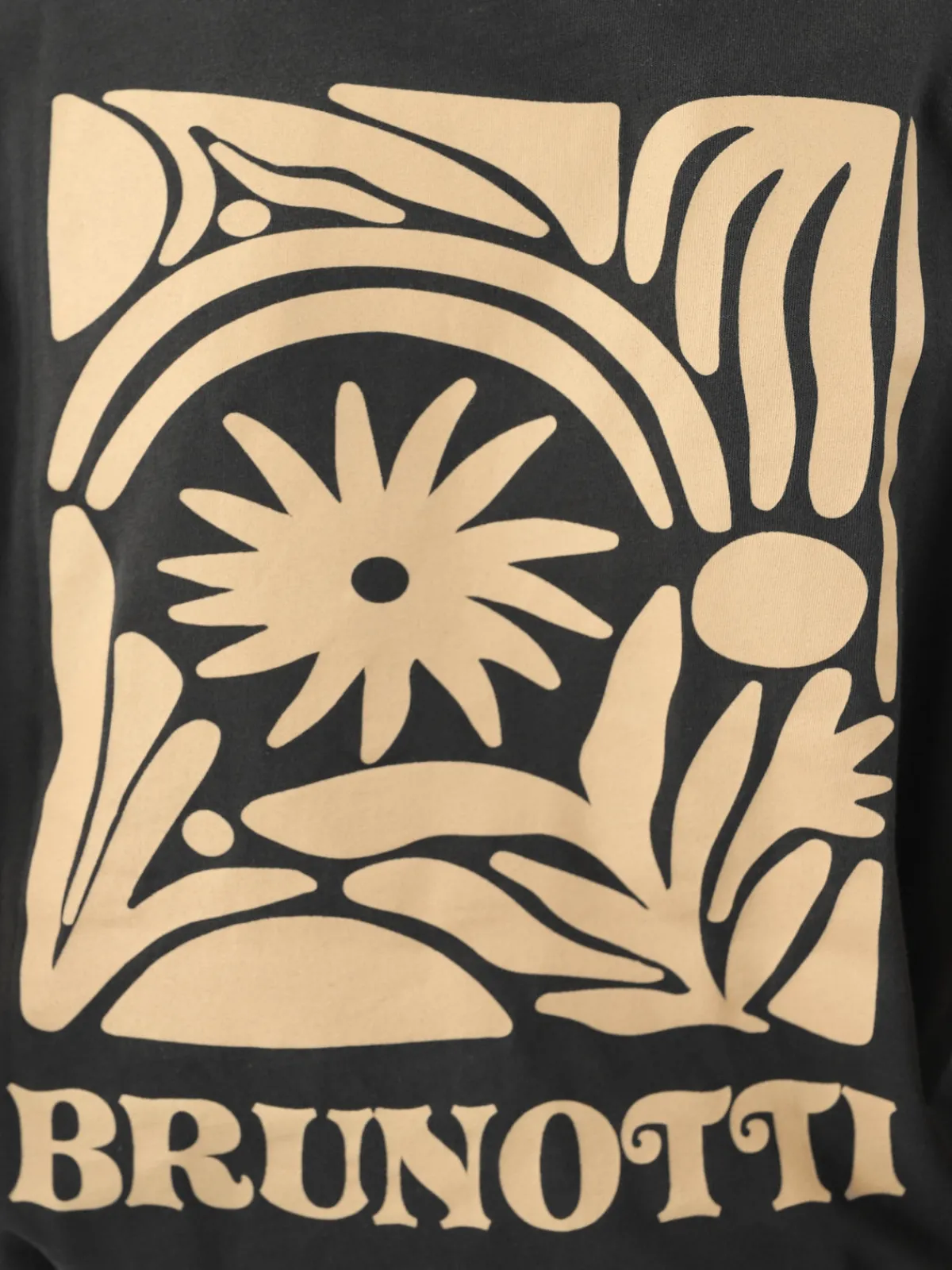 Fashion Brunotti Seaya-Swirl Dames T-shirt | Pirate Black