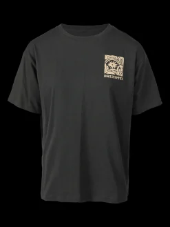 Fashion Brunotti Seaya-Swirl Dames T-shirt | Pirate Black
