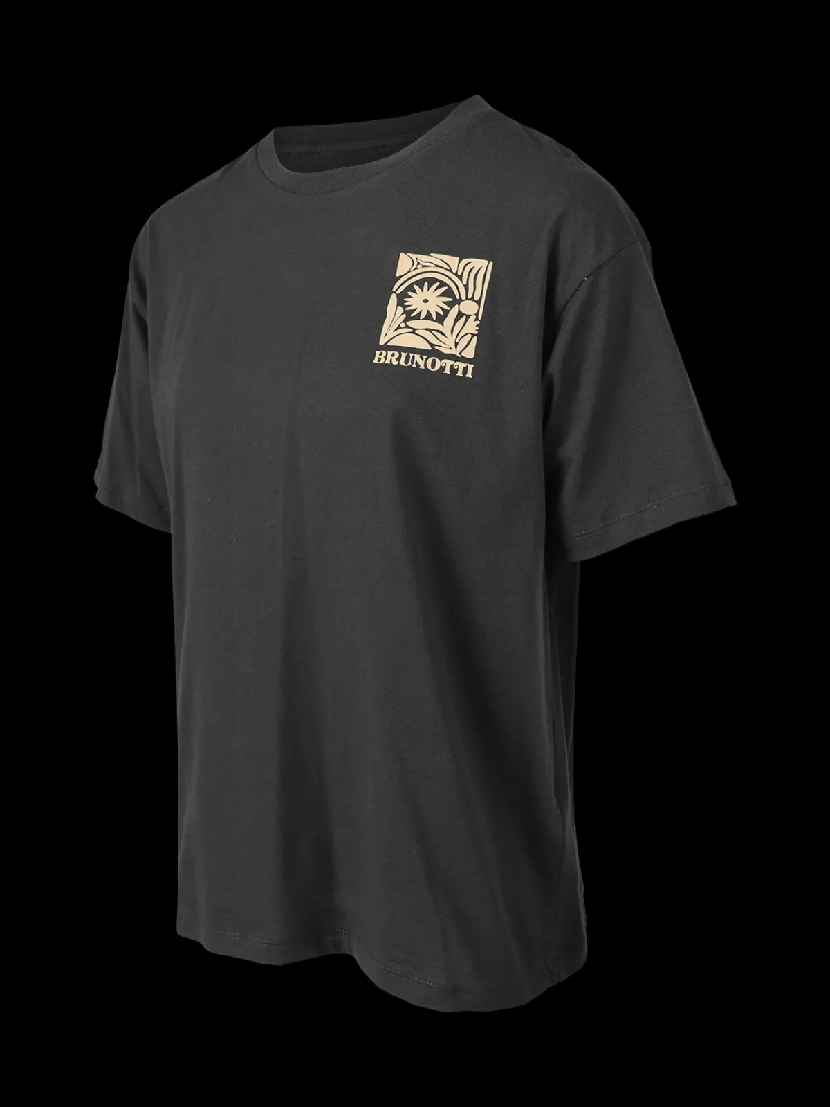 Fashion Brunotti Seaya-Swirl Dames T-shirt | Pirate Black