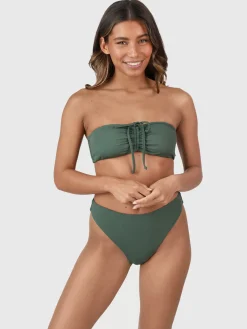 Best Brunotti Selas-Rib Dames Bandeau Bikini Set | Juniper