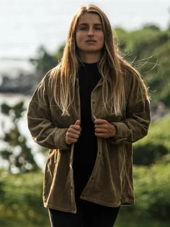 New Brunotti Sian-Cord-R Dames Overhemd | Bruin