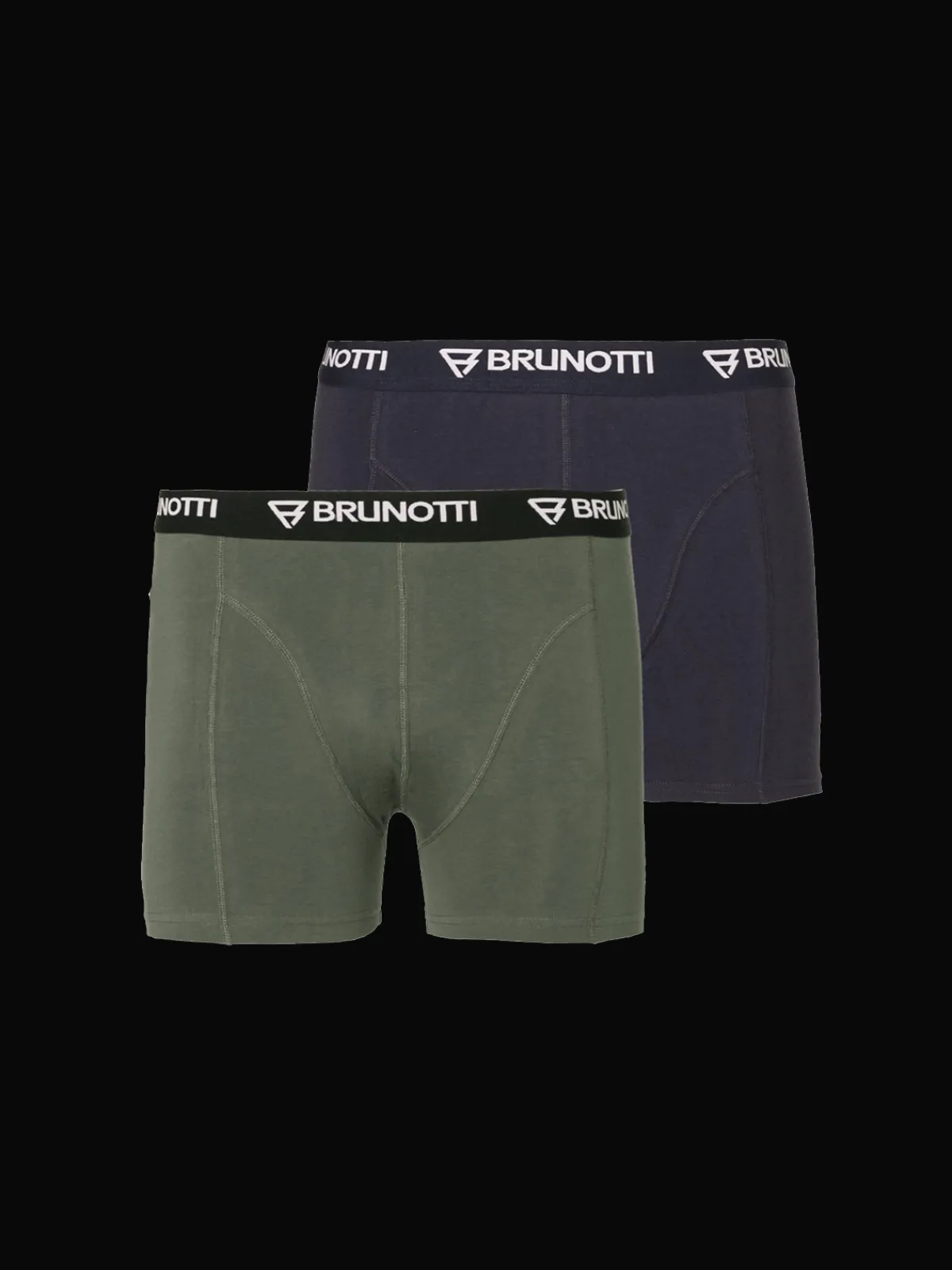 New Brunotti Sido 2-pack Heren Boxershorts | + Blauw Groen