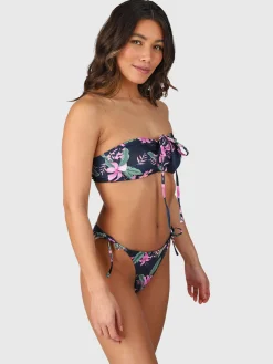 Hot Brunotti Suus-Tropicana Dames Bandeau Bikini Top | Indigo Blue ClubTropicanaIndigoBlue