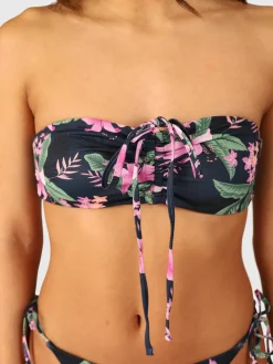 Hot Brunotti Suus-Tropicana Dames Bandeau Bikini Top | Indigo Blue ClubTropicanaIndigoBlue