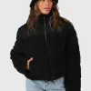 Best Brunotti Teddy Dames Teddy Puffer Jas | Zwart