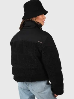Best Brunotti Teddy Dames Teddy Puffer Jas | Zwart