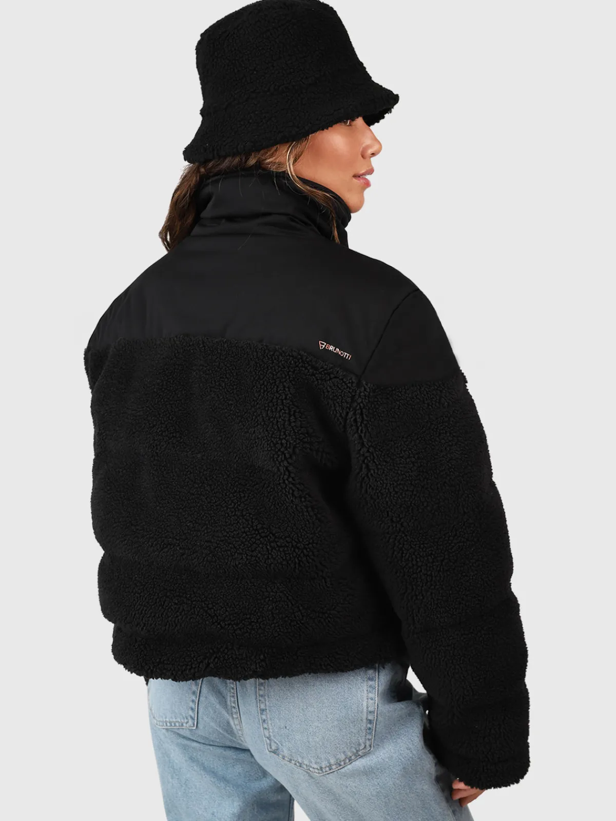 Best Brunotti Teddy Dames Teddy Puffer Jas | Zwart
