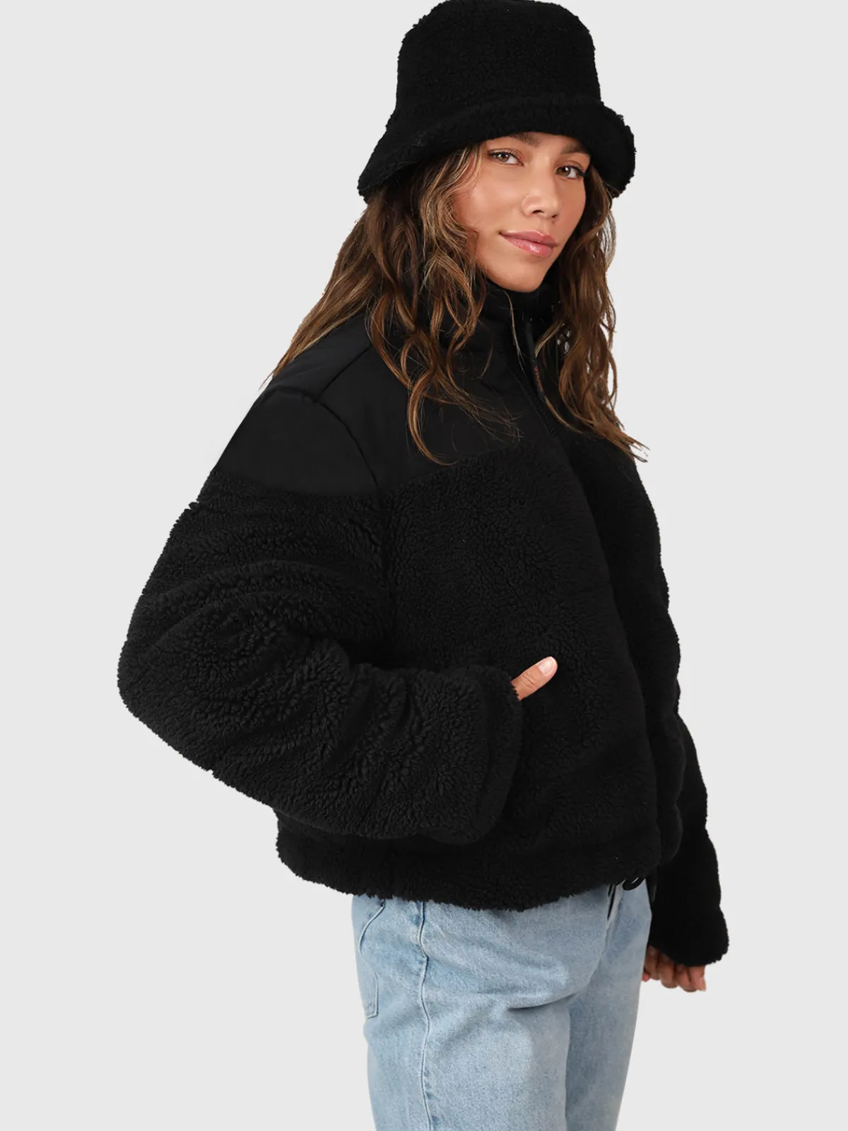 Best Brunotti Teddy Dames Teddy Puffer Jas | Zwart