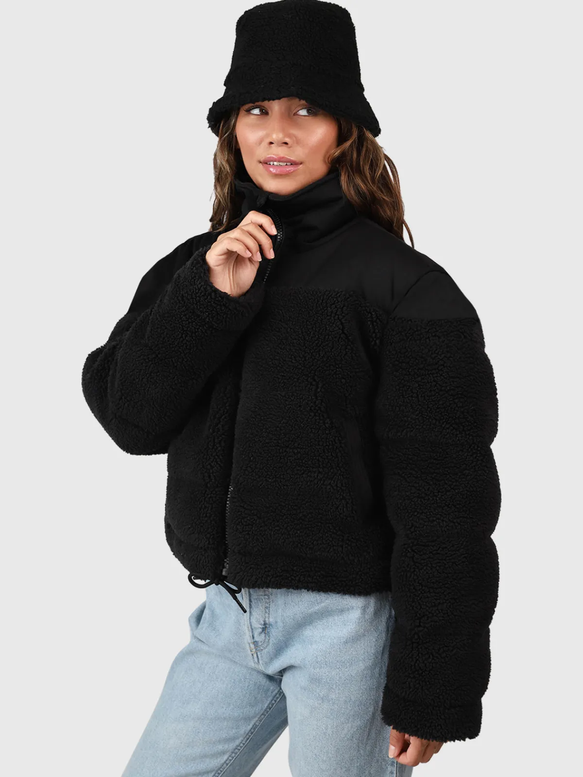 Best Brunotti Teddy Dames Teddy Puffer Jas | Zwart