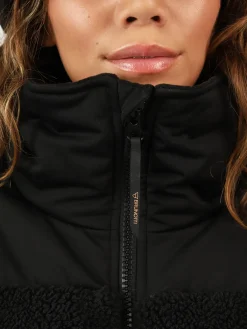 Best Brunotti Teddy Dames Teddy Puffer Jas | Zwart