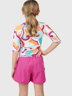 Fashion Brunotti Tulya Meisjes Zwemshort | Magenta Pink